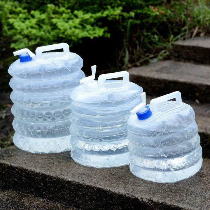 Car Collapsible Water Bag Bucket Outdoor Camping Water Containers